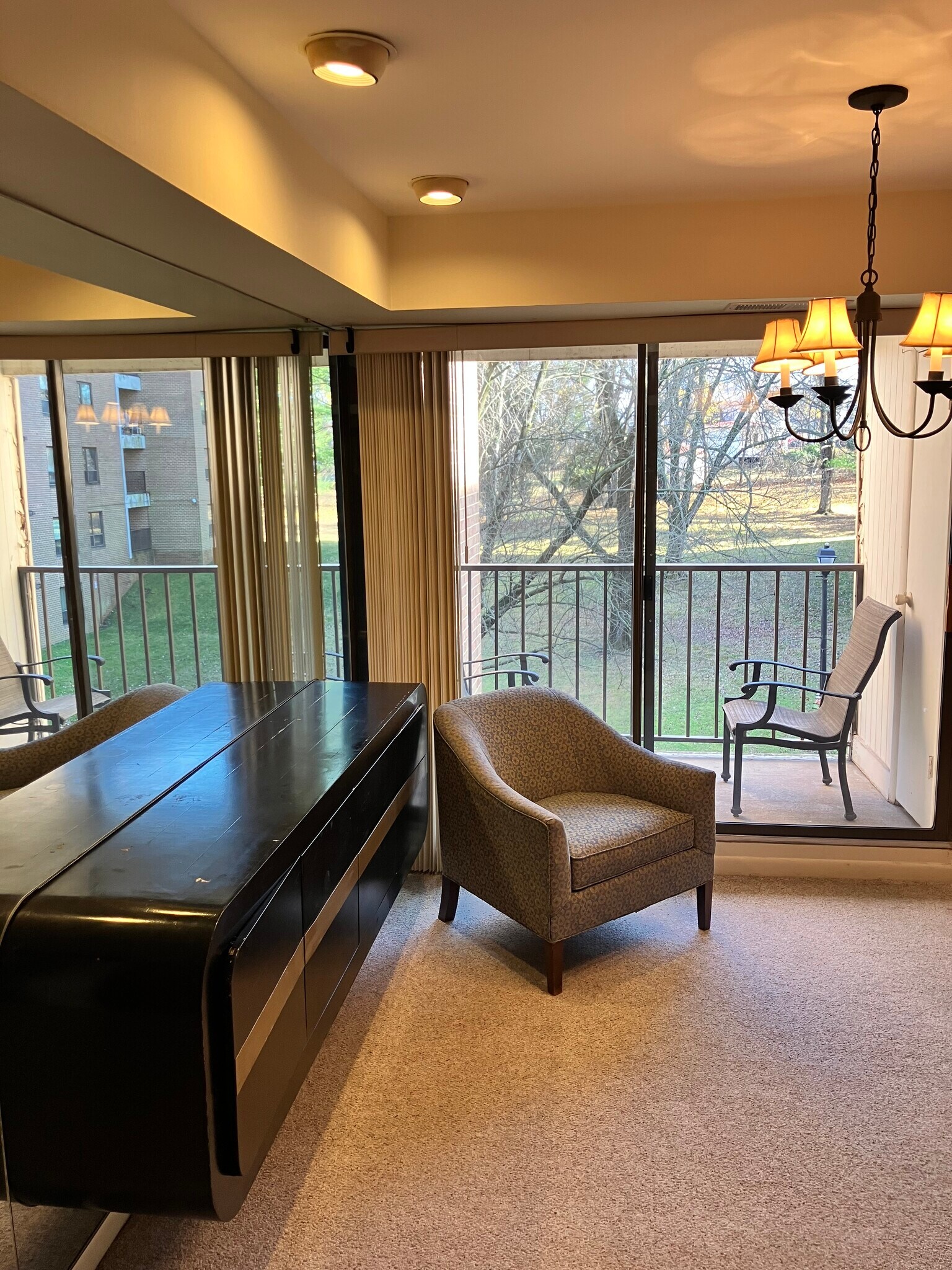 Living Room/Balcony - 6317 Park Heights Ave