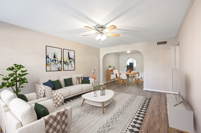 Living Area, Dining Area, Kitchen - MEMORIAL VILLAGE