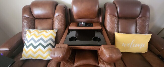 Charge station and cup holder at your finger tips - 5914 Wilson Dr