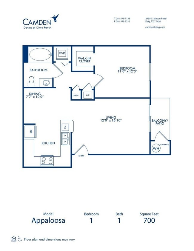 Floorplan - Camden Downs At Cinco Ranch