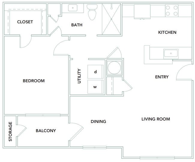 Floorplan - The Aster Sugar Land