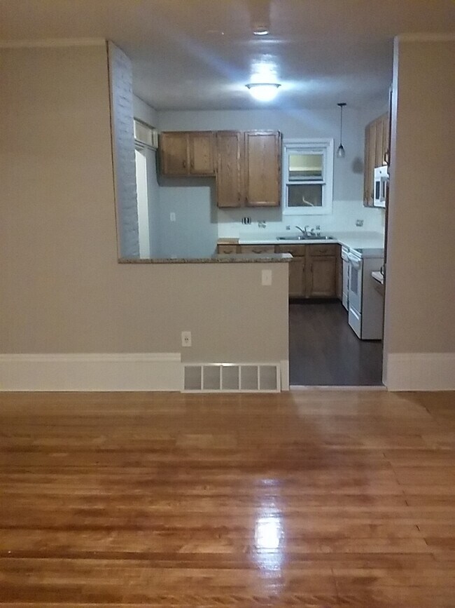 view from LR into kitchen - 48 Sherman Pl
