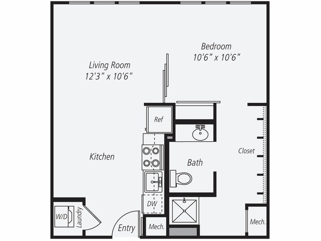 Floorplan - Avalon at Wesmont Station