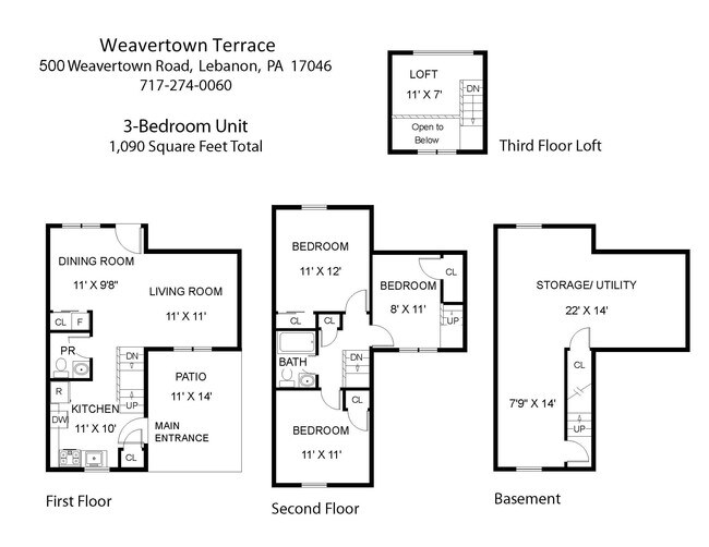 Weavertown Terrace Townhomes 500 Weavertown Rd Lebanon PA 17046 Apartment Finder