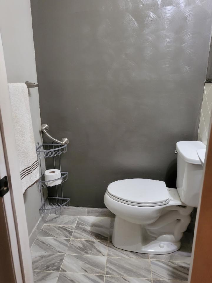 Newly added half bath in master - 10871 SW 90th Ct