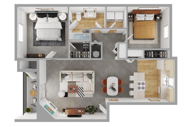 Floorplan - Sage Apartments