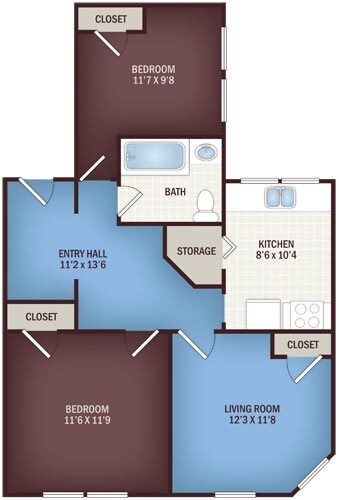 2BR/1BA - Hamilton Union