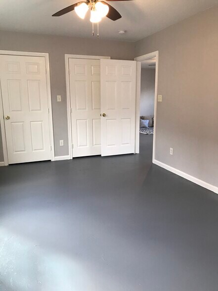 Master bedroom with attached restroom - 222 S Kansas Ave