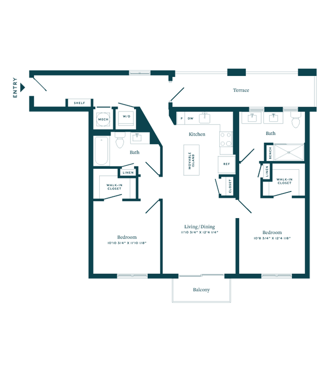 Floorplan - The Lockwood