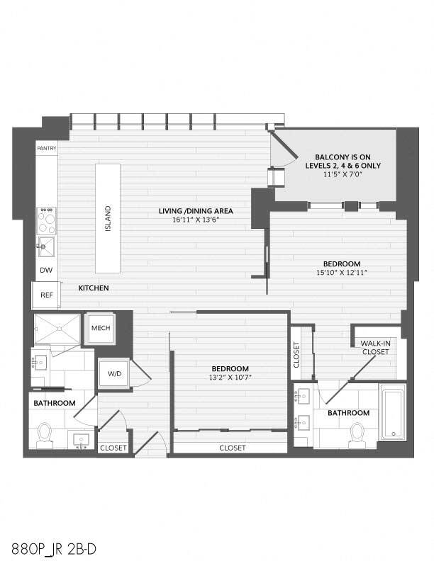 Floorplan - 880 P