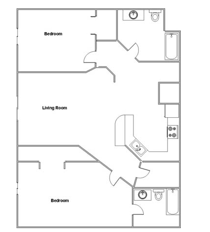 2BR/2BA - Aspen Ridge