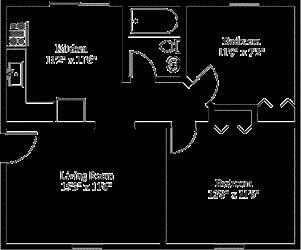 2Br/1BA - Liberty Village Apartments