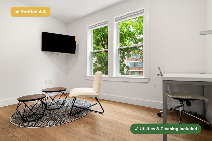 Building Photo - New RoostUp Furnished Private Bedroom with Ensuite Bath in the Mission Hill Neighborhood of Boston!