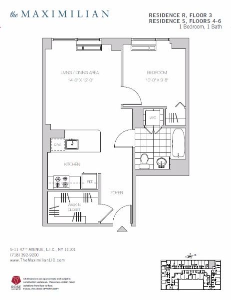 Floorplan - The Maximilian