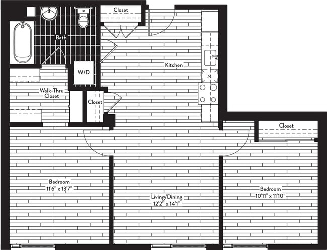 B01 Two Bedroom - Blossom Plaza