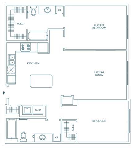 Floorplan - The Meridian