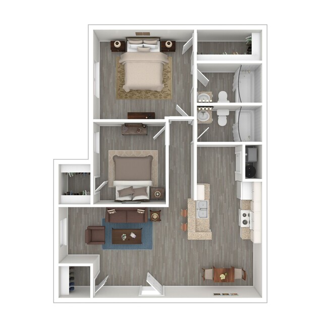 Floorplan - Stonewall Apartments