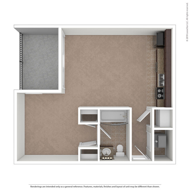 Floorplan - The Habitat Apartments