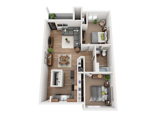 Floorplan - Rock Creek Commons