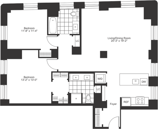 Floorplan - The Arlington