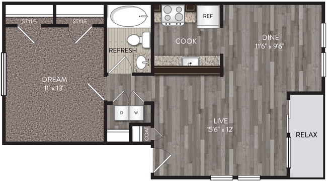 Floorplan - The Baxter at Westwood