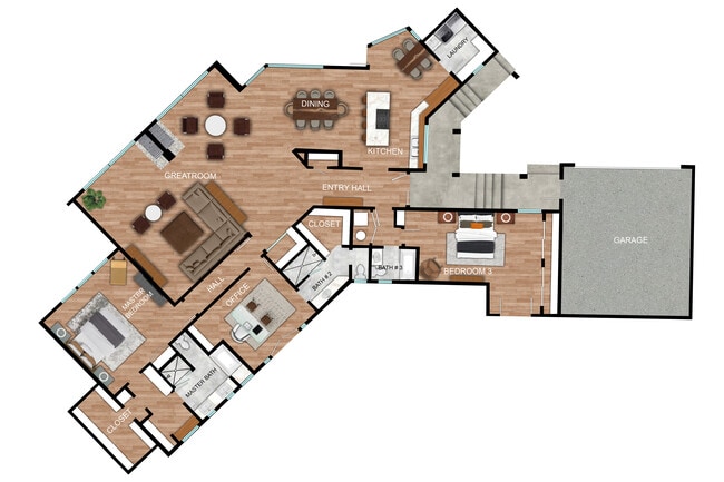 floorplan - 8811 Rising Glen Pl