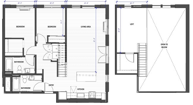Floorplan - Hyas Point Apartments