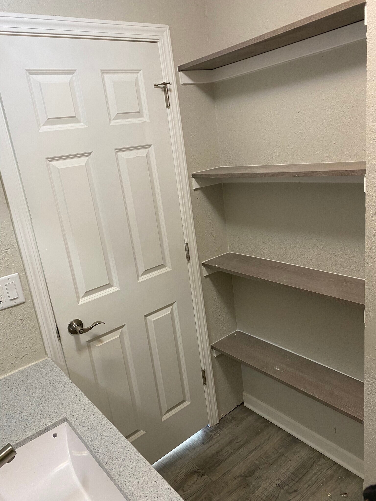 Bathroom shelves - 5706 South Union St