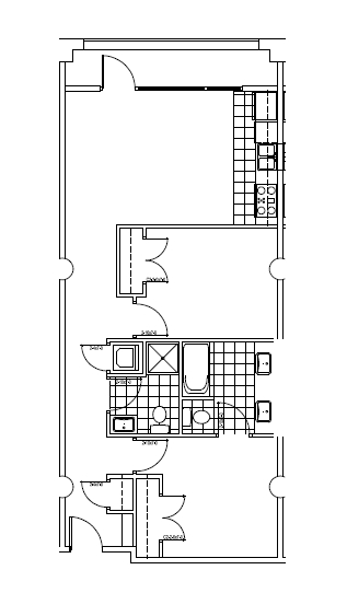 2BR/2BA - Chesapeake Lofts