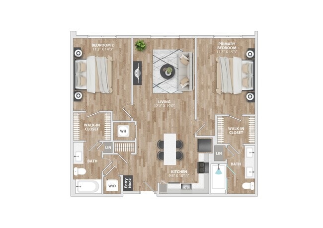 Floorplan - South and Hollis