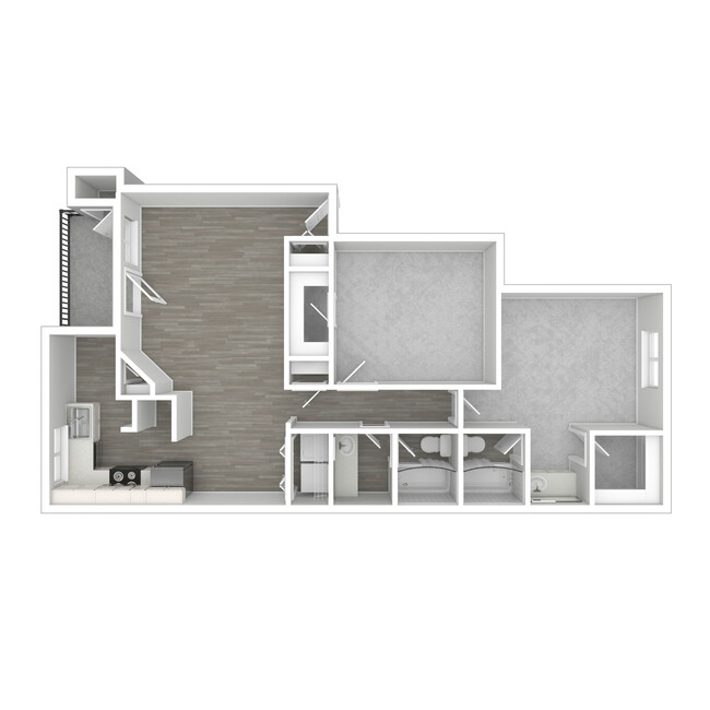 Floorplan - Prestonwood Apartments Homes