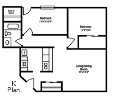 2BR/1BA - Colonial Village