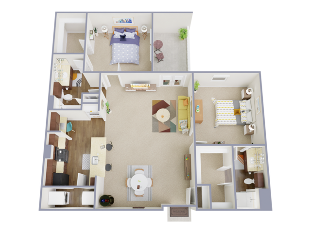 B2C Floorplan - McDermott 55