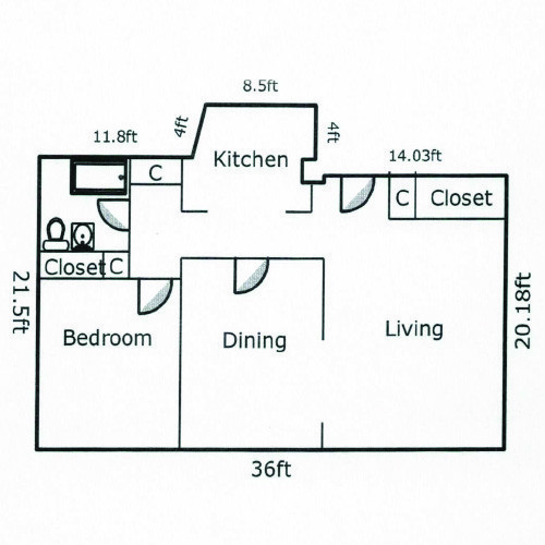 Floorplan - Tadousac