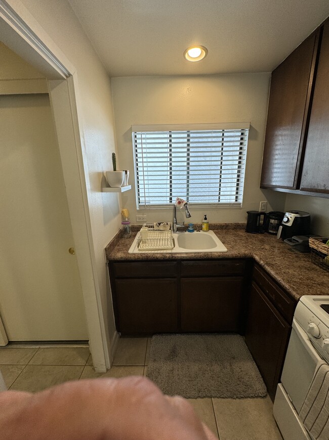 double sink with upgraded pull faucet and newer low-noise garbage disposal - 33966 Malaga Dr