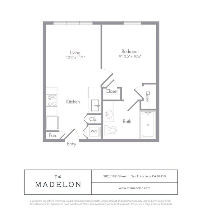 Floorplan - The Madelon