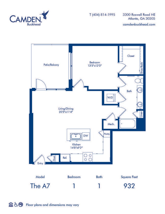 Floorplan - Camden Buckhead