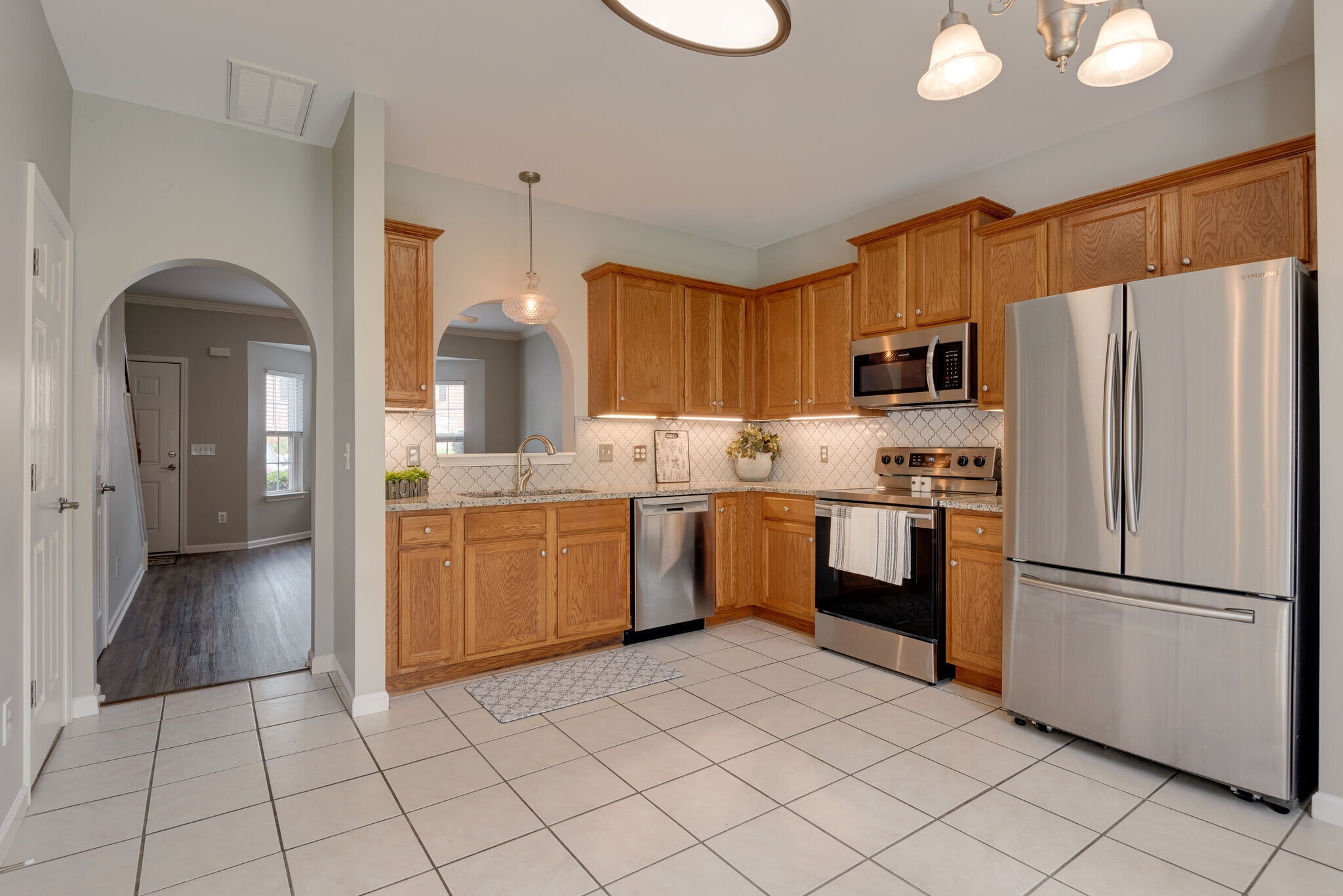 Upgraded Cabinetry (new flooring not shown - see below) - 1101 Downs Blvd