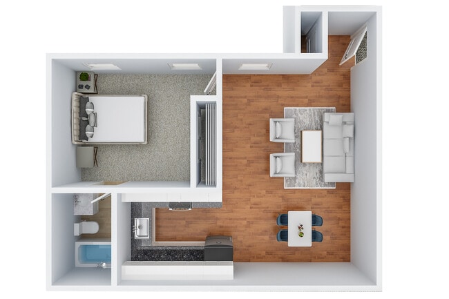 1 bedroom - The Mark on Monroe