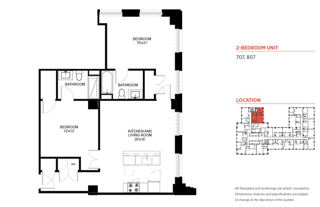 Floorplan - The Residences at The R.J. Reynolds Building