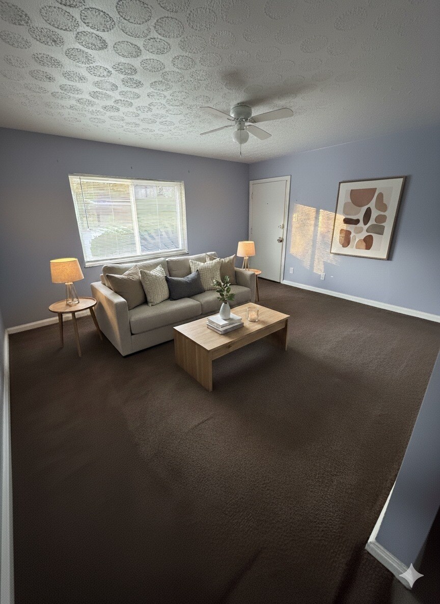 Living Room(virtually staged) - 3126 Bracken Woods Ln