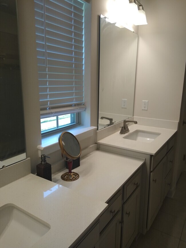 Double Vanity in Primary Suite - 8001 Wistar Glen Dr