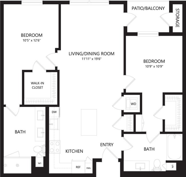Floorplan - Huxley