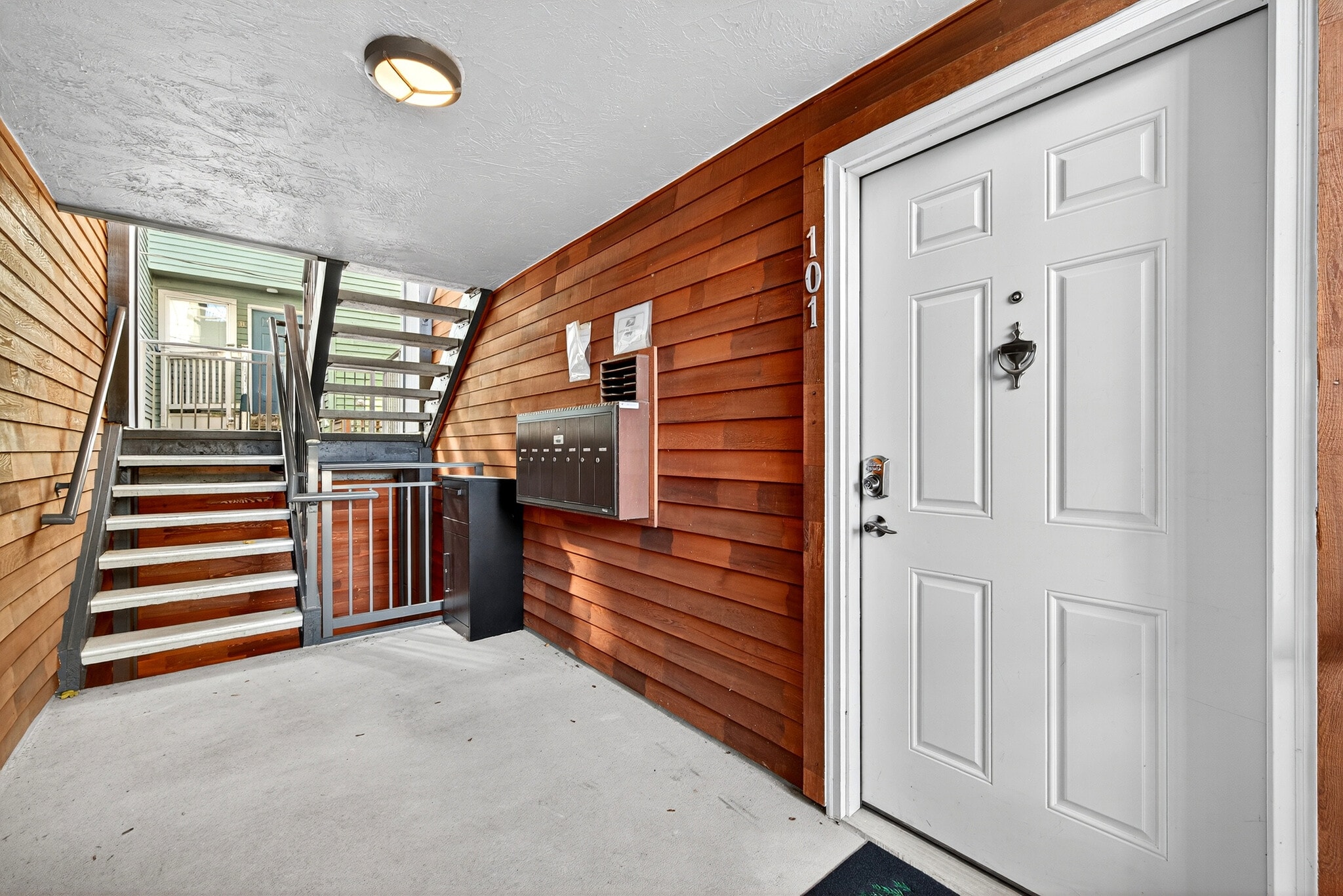 Entry to Unit 101 - 3053 14th Ave W