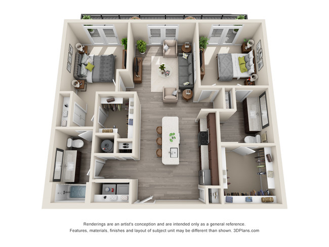 Floorplan - The Baldwin at St. Paul Square