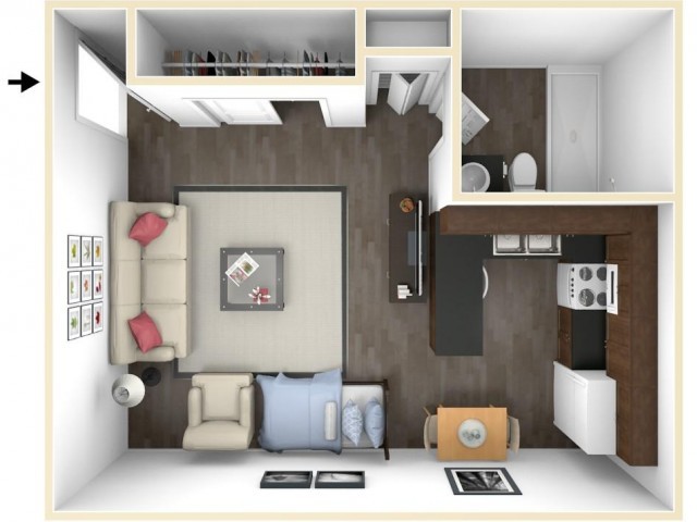 Floorplan - Eastway Court Apartments