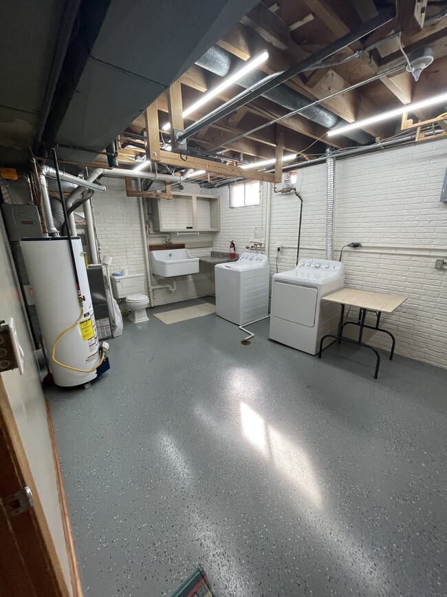 Utility Room with Toilet & Sink - 3706 N 93rd St