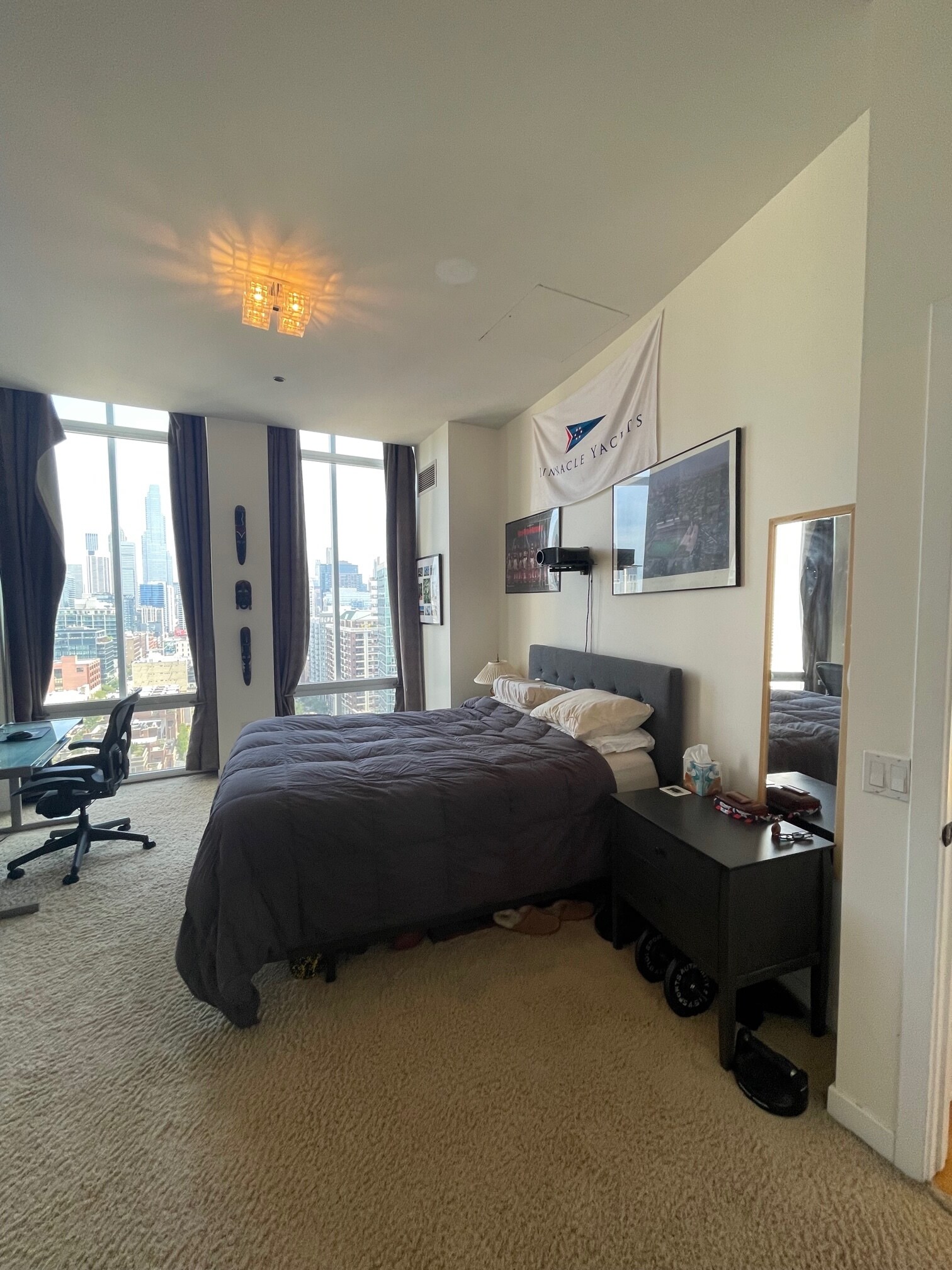 Master Bedroom - 720 N Larrabee St Unit 1707