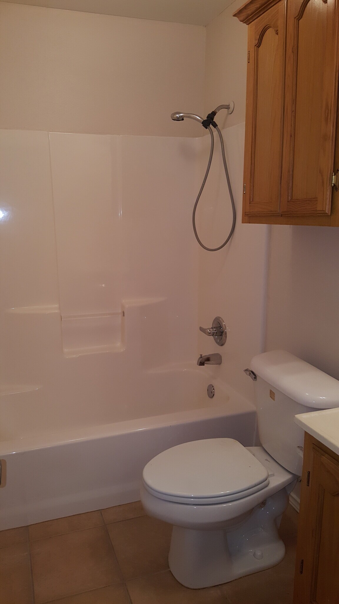 toilet and bath - 2117 W Western Dr