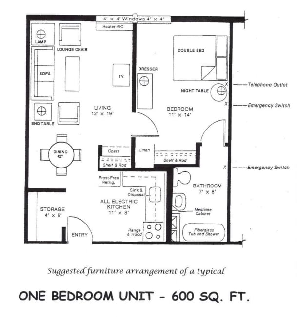 1BR/1BA - Christian Village